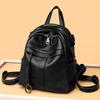 Genuine Leather Backpack for Women Travel Backpack Soft Cowhide School Backpack