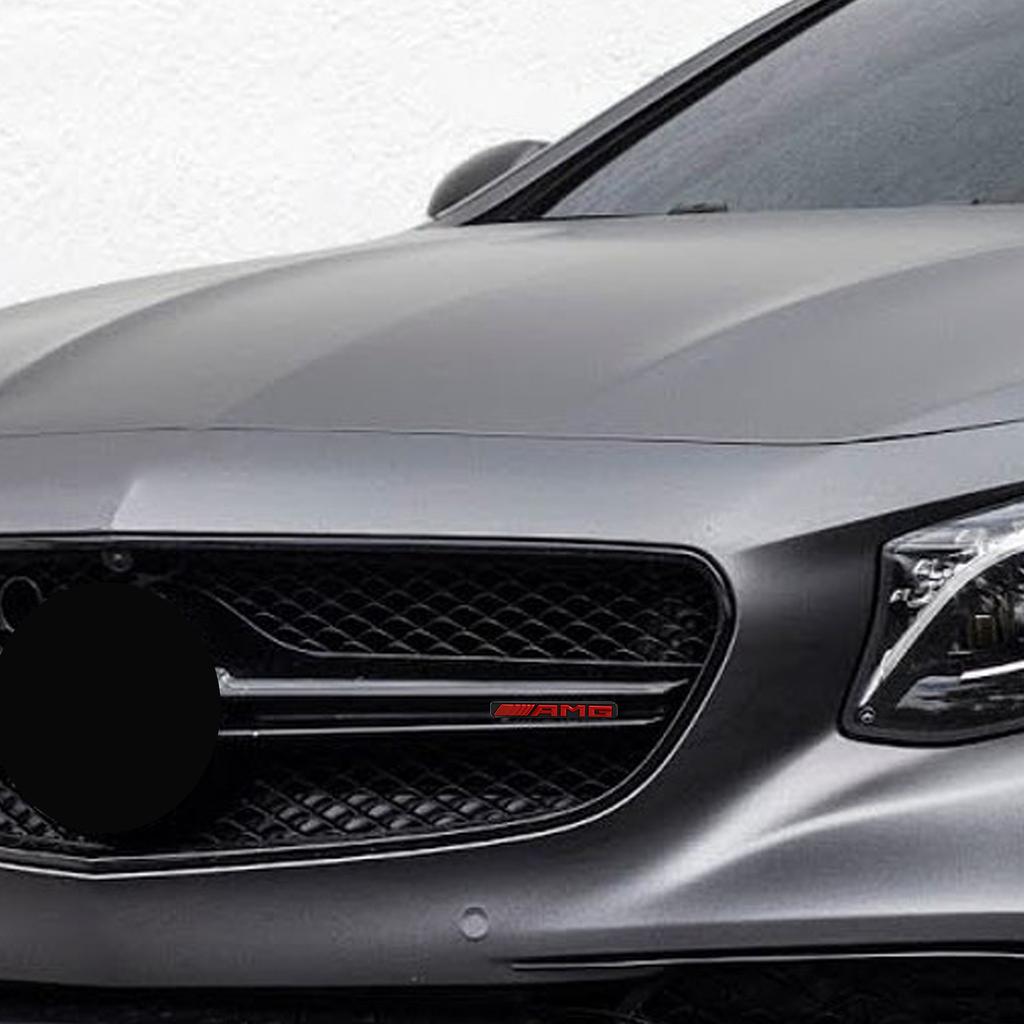 Эмблема-наклейка AMG Front Vertical Strip General Grill для Mercedes-Benz