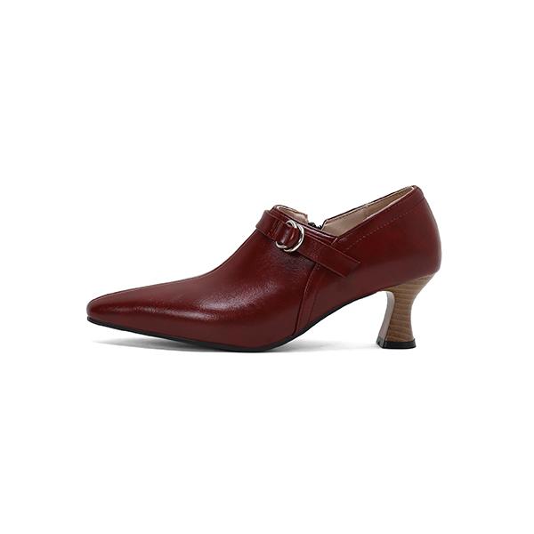 Red Brown Women Pumps High Heel Small Big Size 32 50