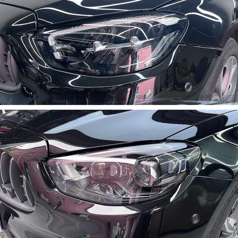 30*200cm Gloss Clear Light Covering Film Car Headlight Taillight Vinyl Film Fog Light Rear Lamp Tint Film Foil Stickers Cover