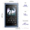 Sony Walkman серии A 16 ГБ MP3 microSD высокое разрешение до 45 часов непрерывного 2018 Лунный синий L NW-A55HN плеер, Bluetooth, совместимый,