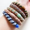 10PCS Korean Women Hair Scrunchies Quality Girls Elastic Rubber Bands Ponytail Holder Tie Gum Accessoies Party Birthday Gift