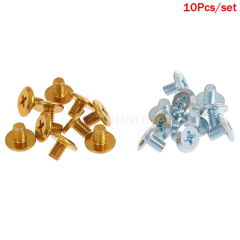 10Pcs Hair Clipper Fixed Bit Screws for WAHL 8148 Bit Screw Two Hole Knife Holder