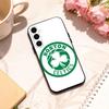 COOL B-Boston C-Celtics B-BS pattern phone Case For Samsung Galaxy A73,A72,A71,A70,A53,A52,A51,Others Soft Black Shell