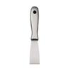 One-Piece Stainless Steel Putty Knife Spackle Tool Putty Scraper Spatula Scraper for Floor Wall Ceramic Tile Grout