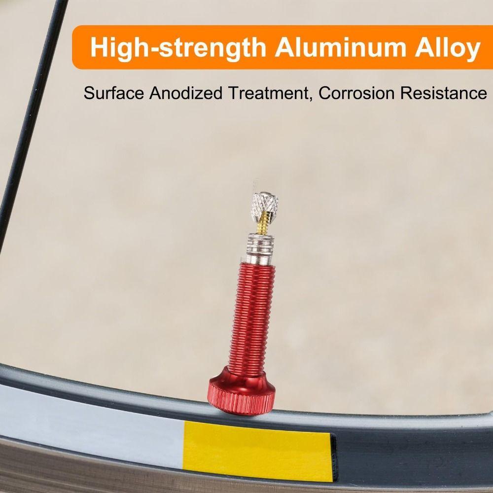 Bicycle Accessories Cycling for Road Bike Valve Nozzle Tubeless Air Valve Valve Stem Vacuum Nozzle