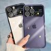 Концептуальный чехол для телефона iPhone 15 с большим окном для iPhone 12 13 14 Pro Max 14Plus, прозрачный чехол из ТПУ с покрытием из ТПУ, стекло с большим окном