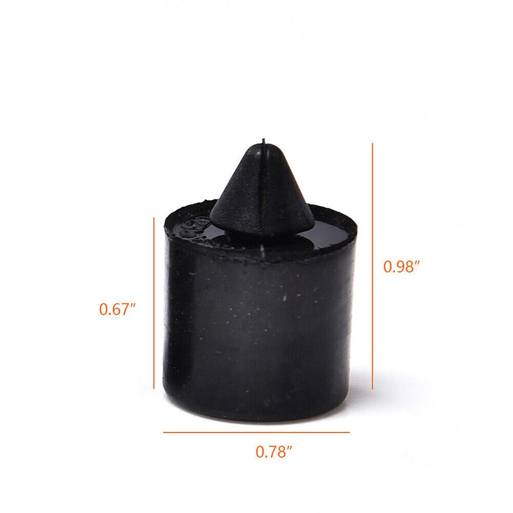 4 шт. внешние резиновые амортизаторы автомобильные аксессуары черные внешние бамперы для Ford Ranger F150