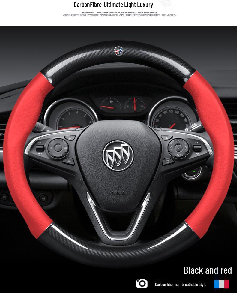 Cartoon Steering Wheel Cover for Buick Regal, Excelle, LaCrosse, Verano, Encore, Envision