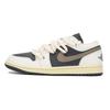 Air Jordan 1 Скользкие Устойчивые к истиранию Амортизирующие Низкие Винтажные Баскетбольные Кроссовки Женские Черно-белые DC0774-001(Команда59-)