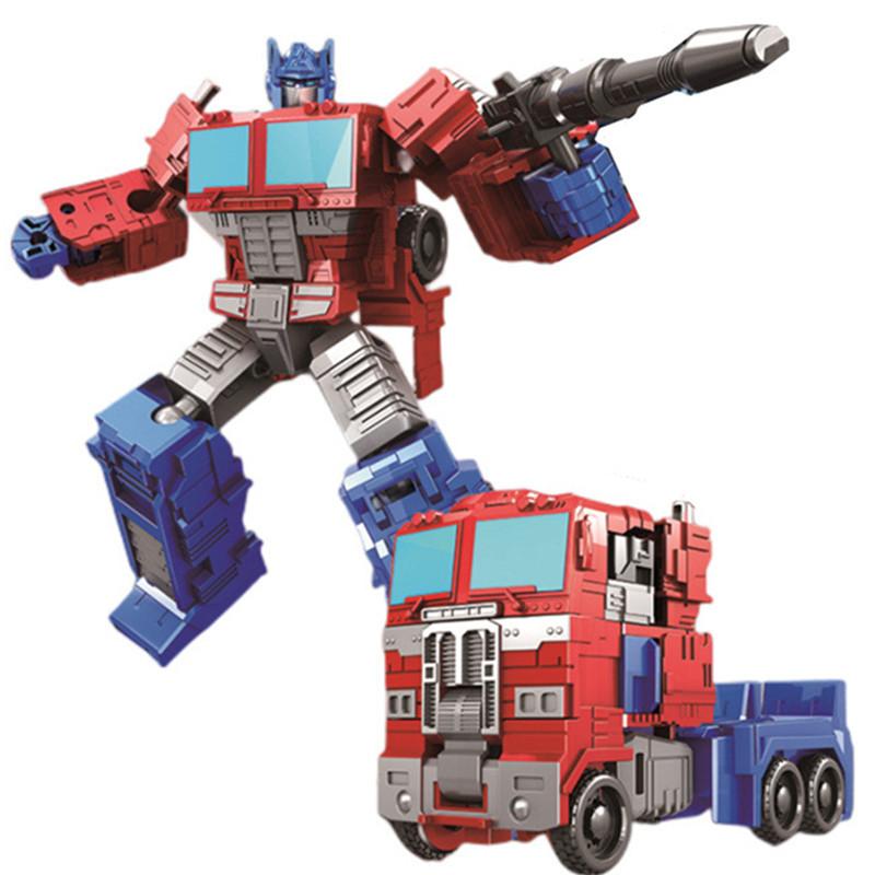 ZZKJ 19CM Cool Transformation Toys Anime Robot Car Tank Aircraft Dinosaur Models Action Figures Children Boys Gifts