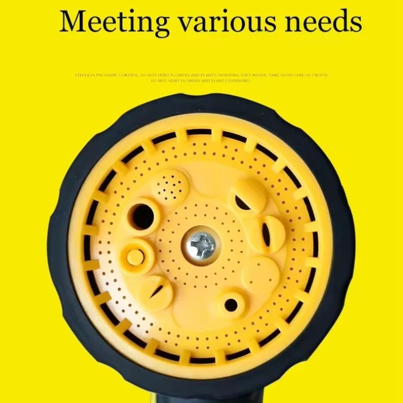 1 шт. Портативная многофункциональная пистолет-мойка высокого давления 10 режимов Садовый разбрызгиватель Мощный пистолет для воды высокого давления Полив сада