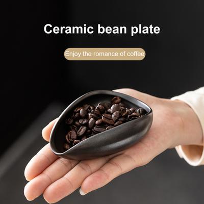 Чашка для дозирования кофе, инструменты бариста, утварь, портативная кофейная ложка для домашнего кафе, шведского стола, отеля, офиса, керамическая чаша для взвешивания кофейных зерен