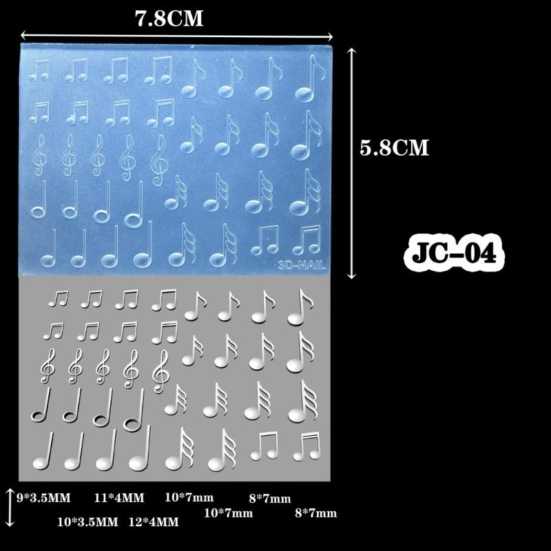 Креативный силиконовый молд для нейл-арта для легкого создания узоров и дизайнов. Мягкие материалы подходят для различных форм и длин ногтей.