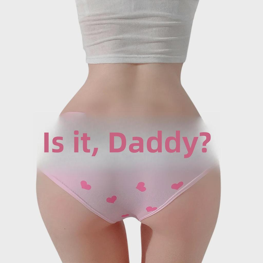 Large Size Cute Japanese Anime Girl Low-Waist Cartoon Briefs