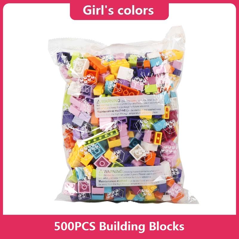Строительные блоки 1000 500 шт., объемные блоки, детали, классические кирпичи, сделай сам, креативный детский подарок, обучающая игрушка, совместимый с City Friends