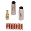 Welding Gun Nozzle Contact Tip Replacement Connector Rod 15AK MIG MAG Weld Torch Consumables
