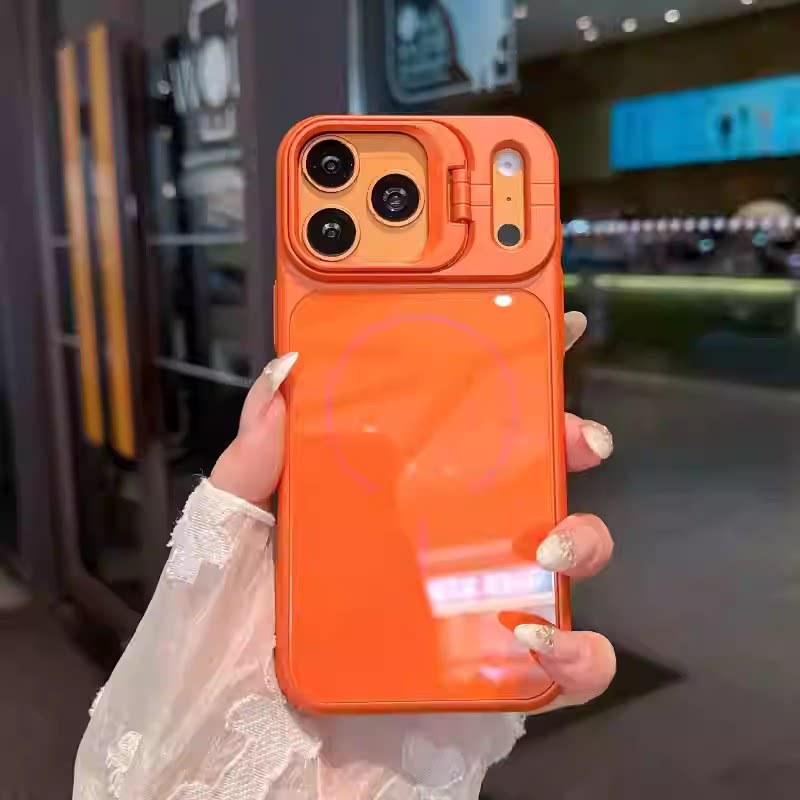 Магнитный чехол-защита для объектива iPhone 17 Pro Max - Ударопрочный PC-чехол для Apple 16/15