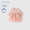 JELLYBABY Детское сетчатое платье-принцесса для девочки, антибактериальное