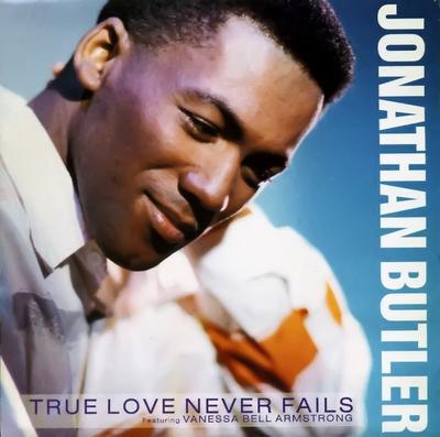 7-дюймовая пластинка JONATHAN BUTLER, VANESSA BELL ARMST - Настоящая любовь никогда не подводит JIVE196 Jive 1988 UK Соул/Фанк Б/У