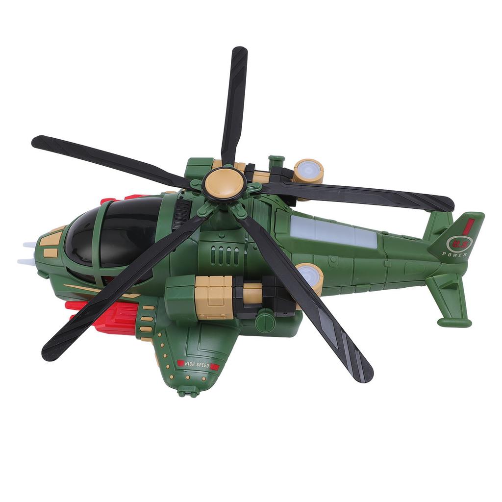 Вертолет Самолет Трансформер Истребитель Игрушка с Музыкой и Светом для Малышей Детей