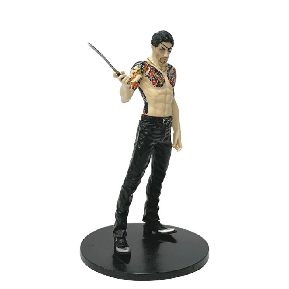 17 см Фигурка из игры Yakuza Аниме Фигурка Горо Мадзима Кирю Кадзума Фигурки Yakuza Фигурка ПВХ Коллекционная Модель Игрушки Хэллоуин Подарок