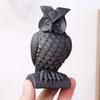Статуя совы Yousheng, домашний декор, статуэтка совы, настольная скульптура стоящей совы для книжной полки, украшение в центре стола