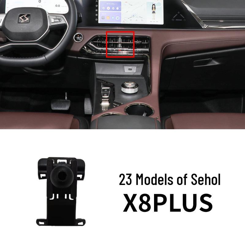 Специальный держатель для телефона в автомобиль для JAC X8 - Аксессуар для крепления в вентиляционное отверстие