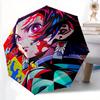 1pc Vibrant Anime Character Automatic Umbrella Design, Cute Cartoon Pattern, Portable Outdoor Umbrella, Perfect Y097