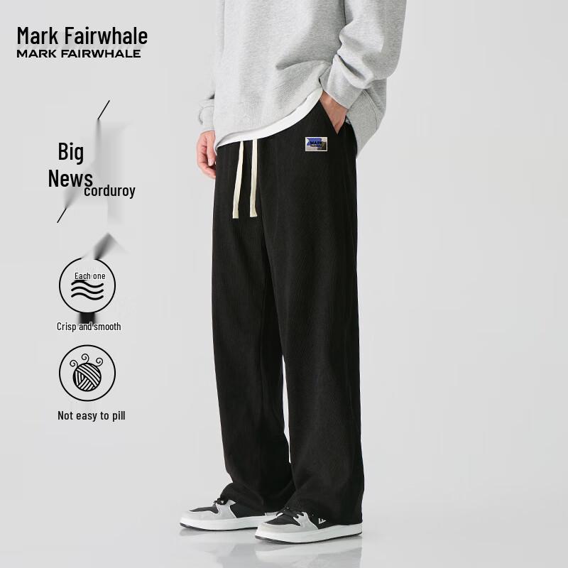 Мужские вельветовые свободные прямые брюки Mark Fairwhale
