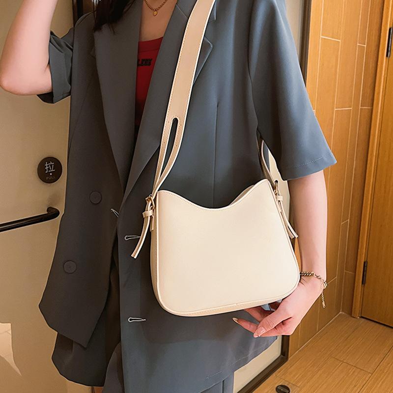 Простая сумка женская 2025 новая модная сумка через плечо текстурная сумка-тоут ретро сумка-мессенджер женская сумка подмышку