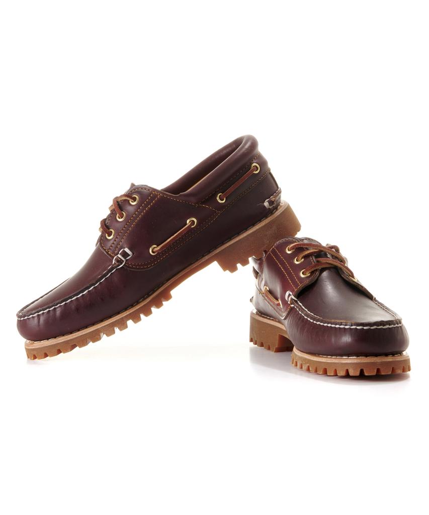 Timberland [Icon] (Men'S) Classic 3-Eye Boat Shoes - Burgundy / 50009-648