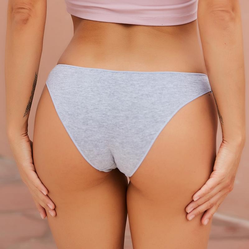FINETOO Женское хлопковое нижнее белье M-XXL, женские трусы-бикини, Femme, 7 цветов, дышащее нижнее белье, нижнее белье
