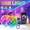 1M-15M RGB Led Strip Lights Music Sync APP Control Without Remote Flexible Diode Tape for Room Decoration TV Backlight