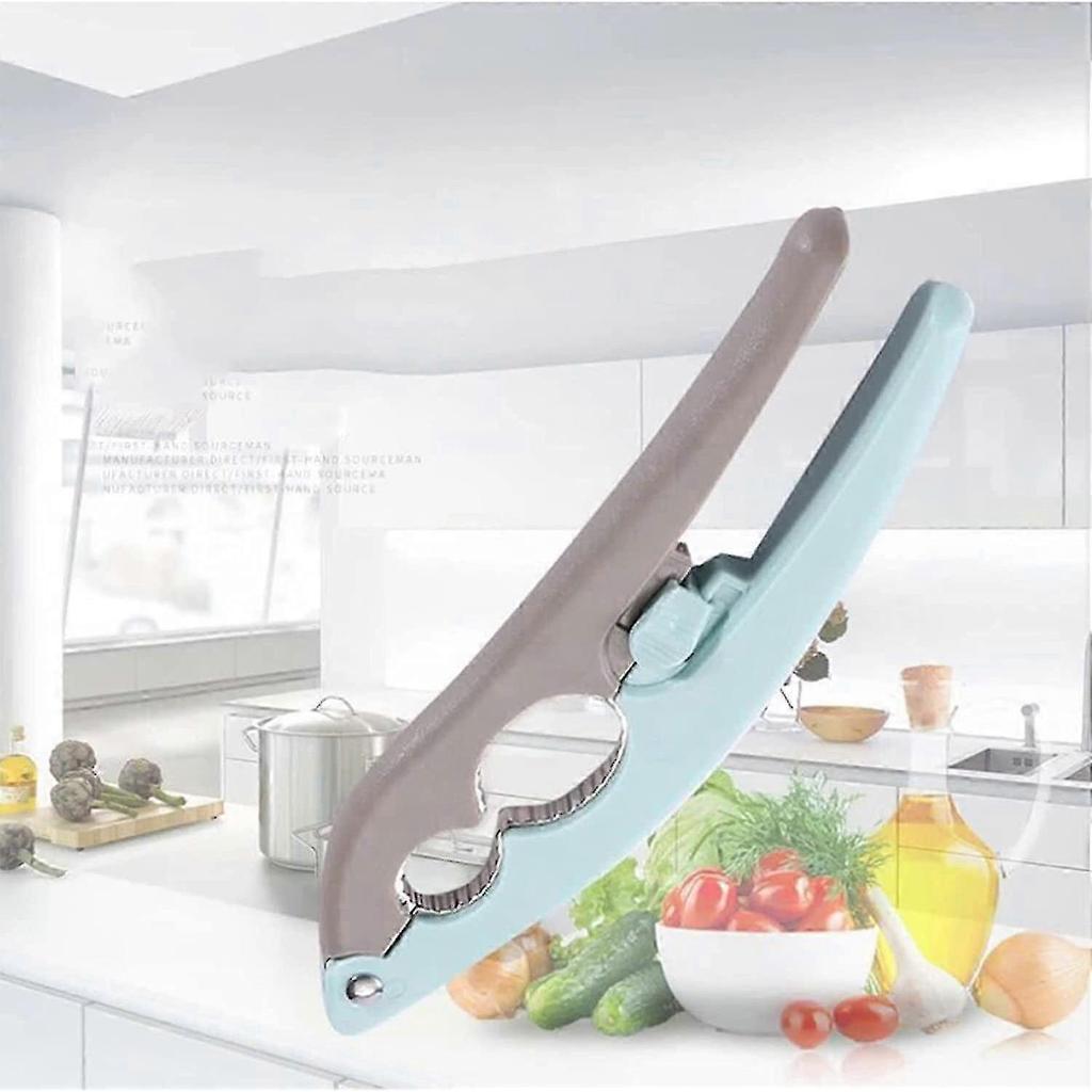 1 Piece Multifunctional Nutcracker Chestnut Pliers Walnut Tongs With Non-slip Handle Nut Peeling Tool