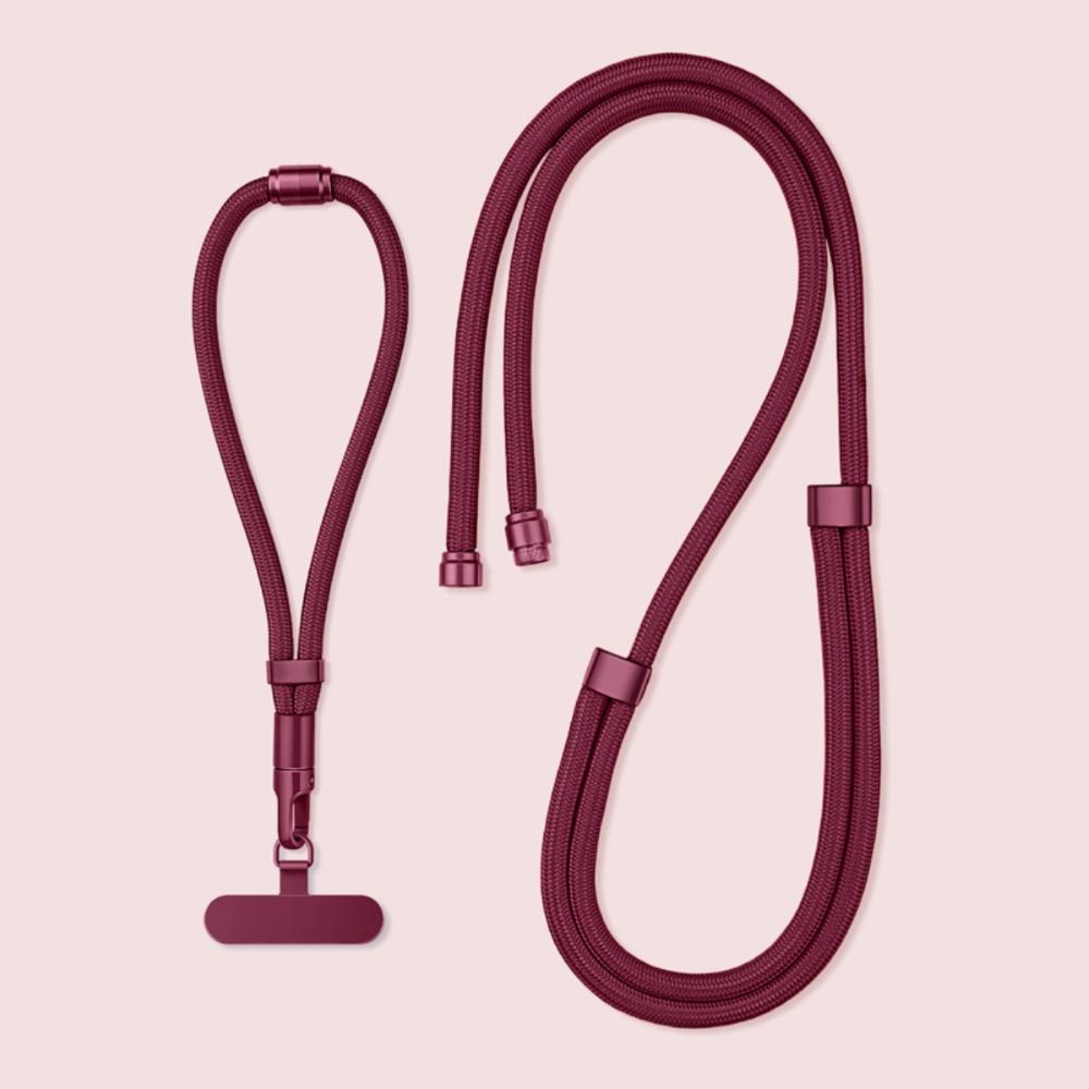 Adjustable Length Mobile Phone Lanyard Switchable 3-in-1 Phone Chain  Men Women