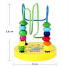 Children's Toys Baby Doll Kids Educational Toy Beads String of Beads Game Mini Around Animal Chassis