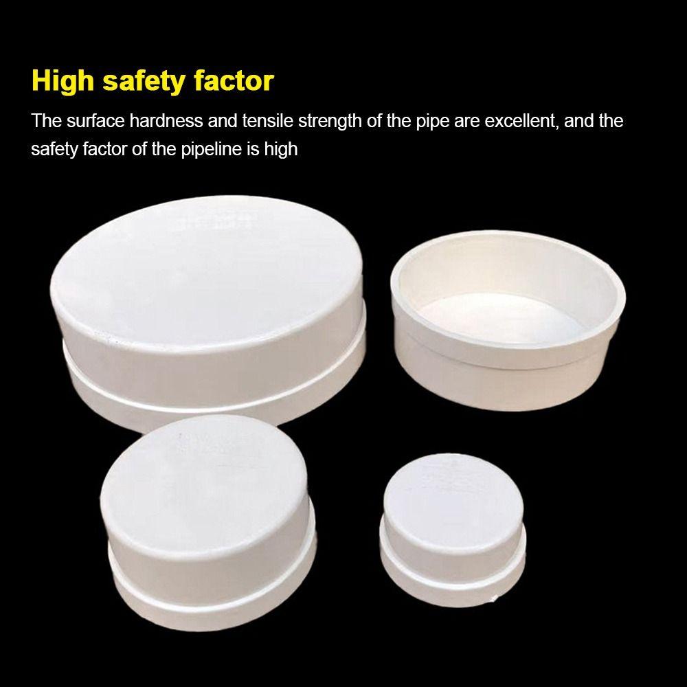 Plastic PVC Pipe Cap Insect Proof Sewer Pipe Cap Portable Tube Protective Cover Garden Irrigation