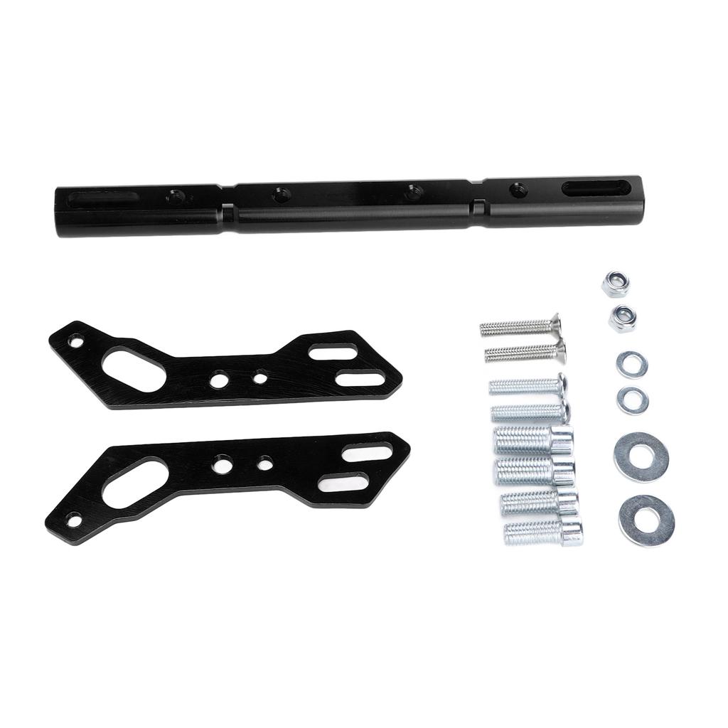 Motorcycle Handlebar Balancing Crossbar Adjustable Aluminium Alloy Universal for Mountain BikesBlack
