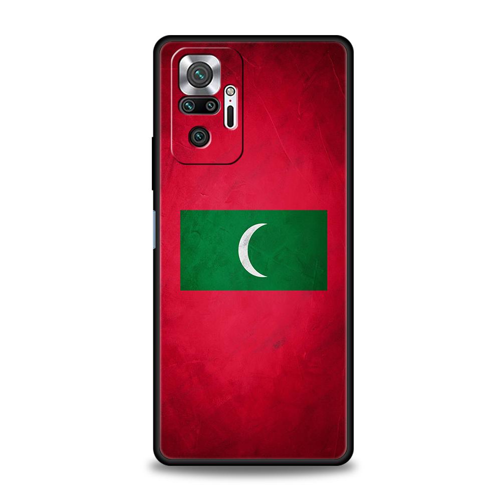 Чехол для телефона Maldives Passport для Xiaomi Redmi Note 14 5G 13 12 10 11 Pro Plus 4G 14C 13C 12C 10C 9C Мягкий чехол из ТПУ