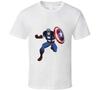 Captain America Retro Tshirt And Apparel T Shirt