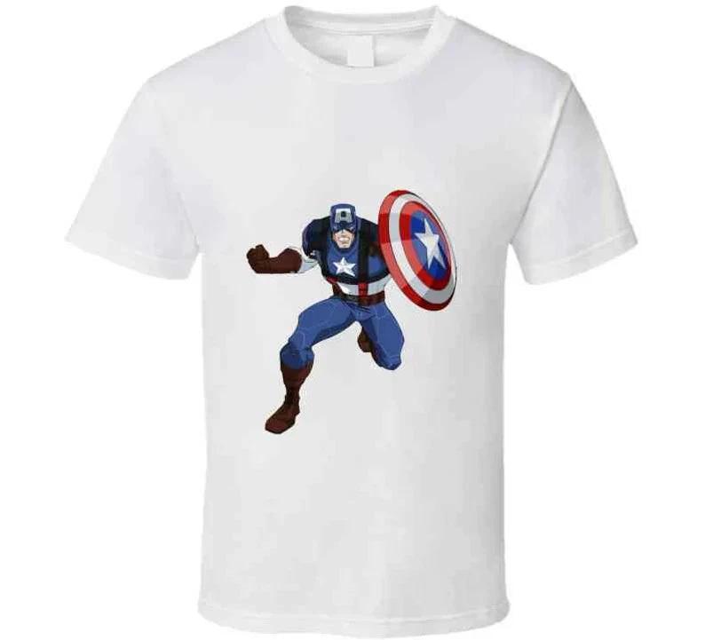 Captain America Retro Tshirt And Apparel T Shirt