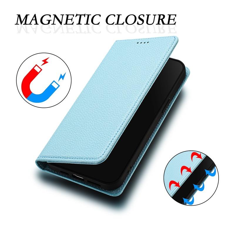 Leather Case For Vivo Y19S Y28 Y73 2021 Y76 Y300 Iqoo Z9 Turbo Z9X Z9S Pro 4G 5G Auto Closing Card Slot Wallet Flip Cover Casing
