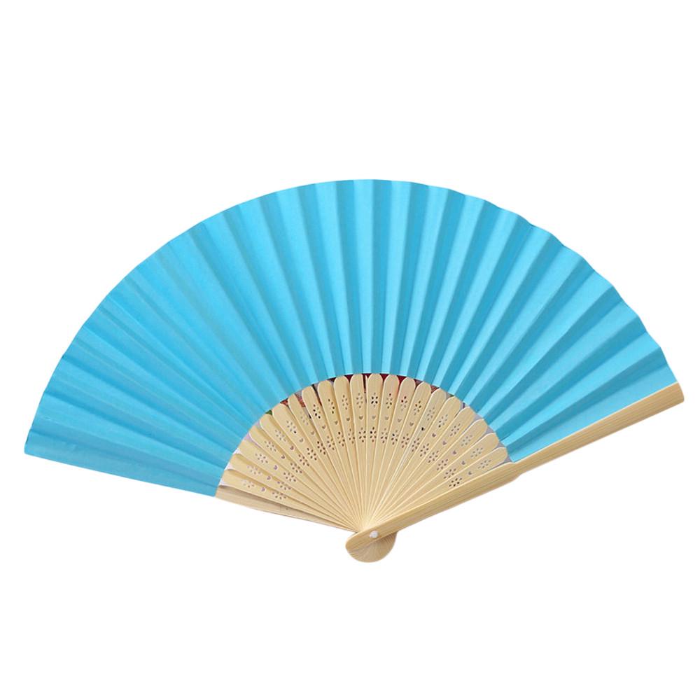 Portable Wedding Party Hand Held Folding Chinese Style Paper Fan