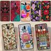 Чехол с вышивкой цветов для Samsung Galaxy J1 J3 J7 J5 2016 A3 A5 2017 J8 A7 A9 J4 J6 A6 A8 Plus 2018