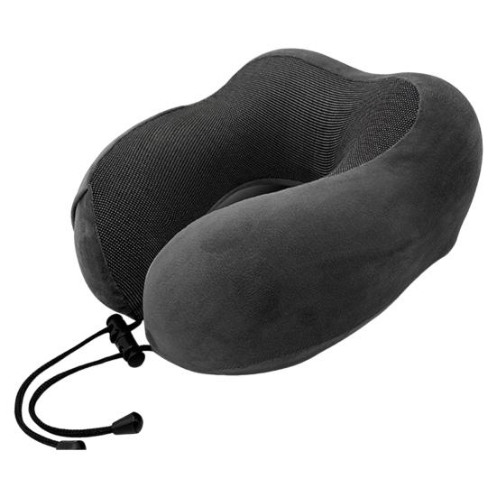 Портативная U-образная подушка для шеи, мягкая дышащая моющаяся невыцветающая подушка из пены с эффектом памяти, поддержка шеи, дорожная подушка с застежкой-молнией