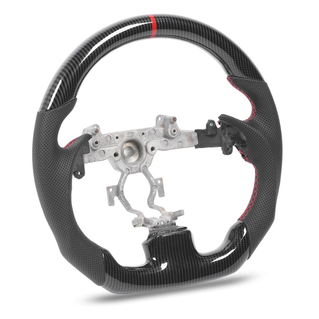 Hydro Dip Carbon Fiber Look Steering Wheel Stylish Ergonomic Steering Wheel Replacement for Infiniti G35 G37 G25 Q40