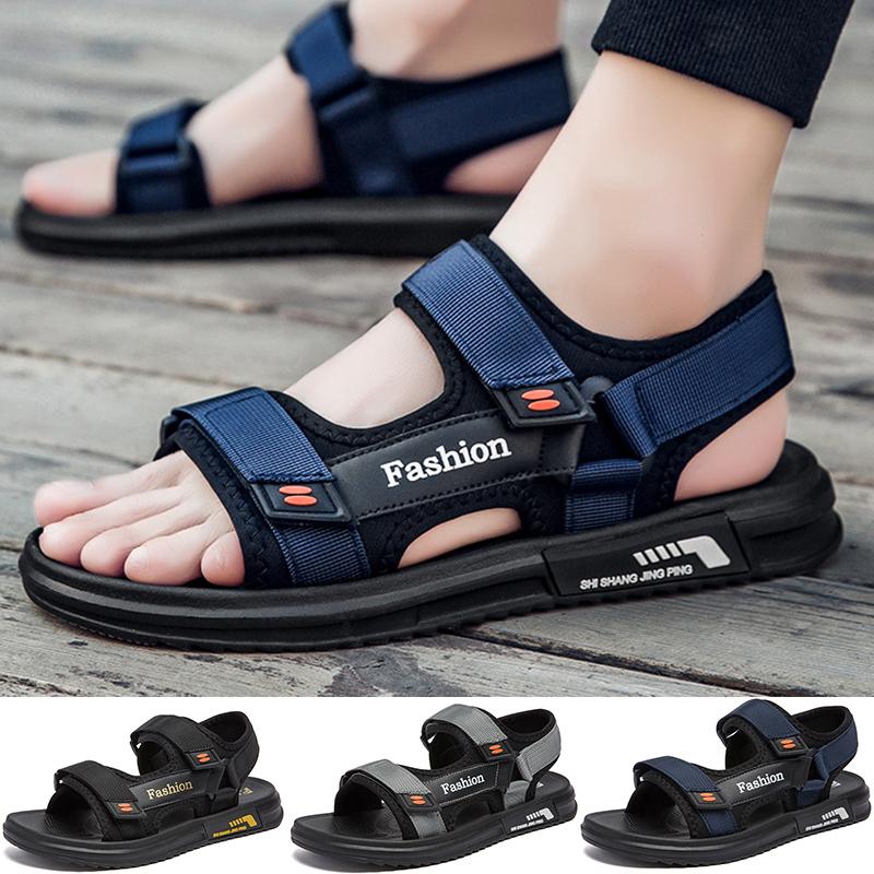 Летние мужские сандалии, трендовая пляжная обувь для отдыха на открытом воздухе, мужская обувь