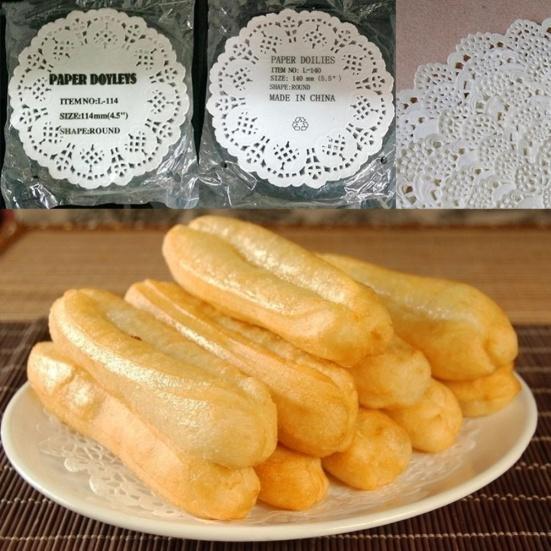 100шт круглые бумажные кружевные салфетки торт салфетки вечерние свадебные украшения для выпечки