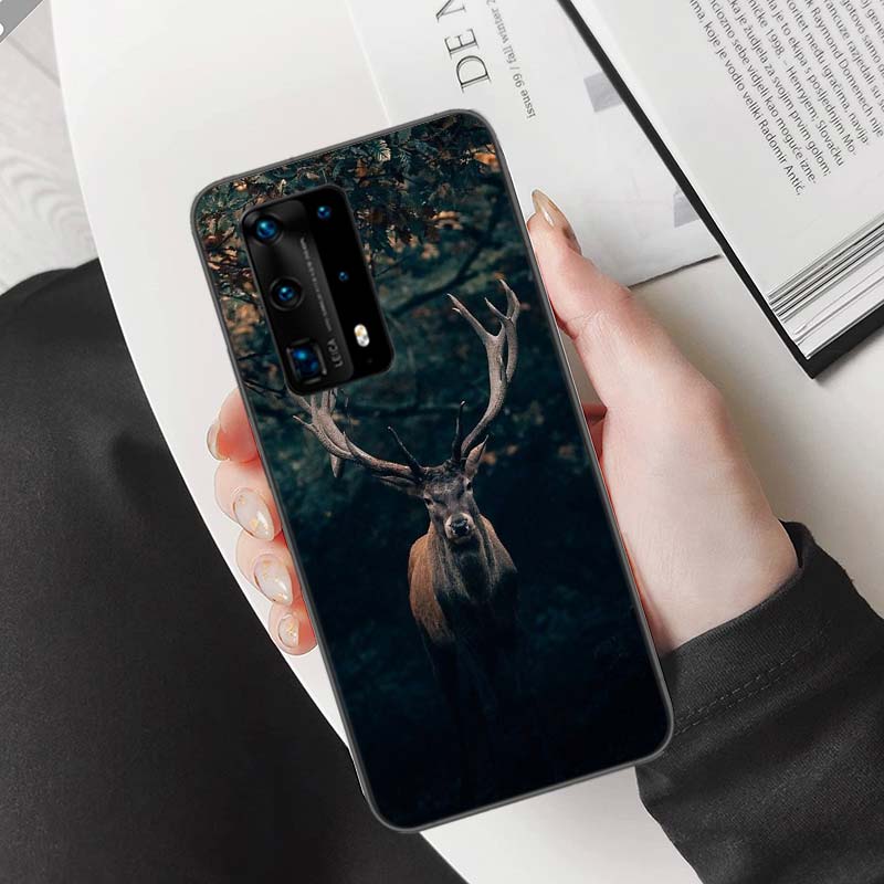 Deer Hunting Camo Phone Case For Huawei Mate 40 30 20 Pro 10 Pro Huawei P50 P40 P30 Lite P20 P10 Lite Cover